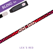 Lea's Red by Lea Jell Stirnband Bling Classic