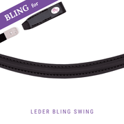 Leder Stirnband Bling Swing