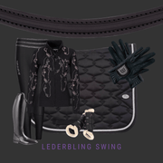 Leder Stirnband Bling Swing