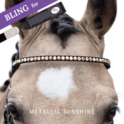 Metallic Sunshine Stirnband Bling Classic