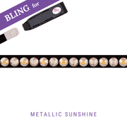 Metallic Sunshine Stirnband Bling Classic
