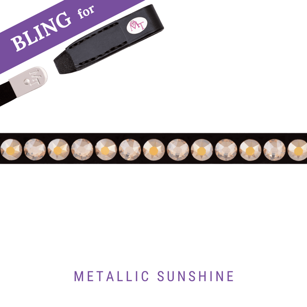 Metallic Sunshine Stirnband Bling Classic