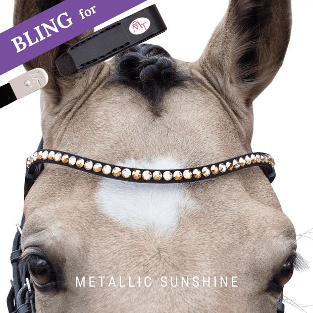 Metallic Sunshine Stirnband Bling Swing