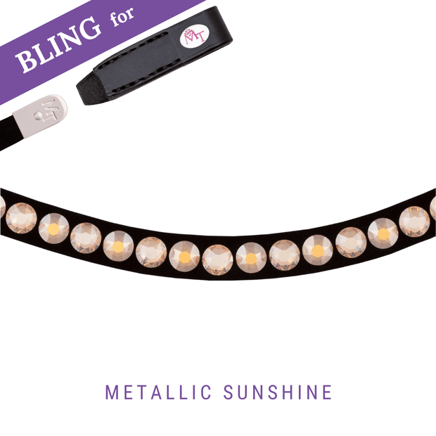 Metallic Sunshine Stirnband Bling Swing