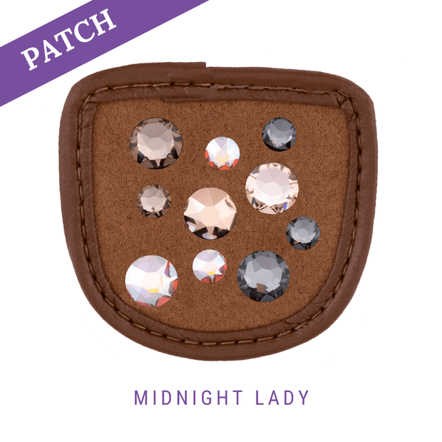 Midnight Lady by Lillylin Reithandschuh Patch caramel