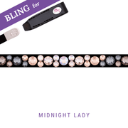 Midnight Lady by Lillylin Stirnband Bling Classic