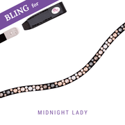 Midnight Lady by Lillylin Stirnband Bling Swing