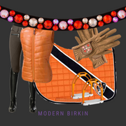 Modern Birkin Stirnband Bling Swing