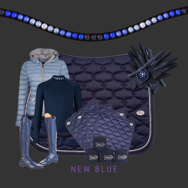 New Blue by Lia & Alfi Stirnband Bling Classic