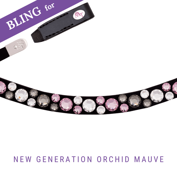 New Generation Orchid Mauve Stirnband Bling Swing