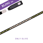 Only Olive Stirnband Bling Classic