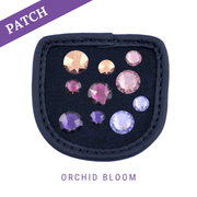 Orchid Bloom Reithandschuh Patches