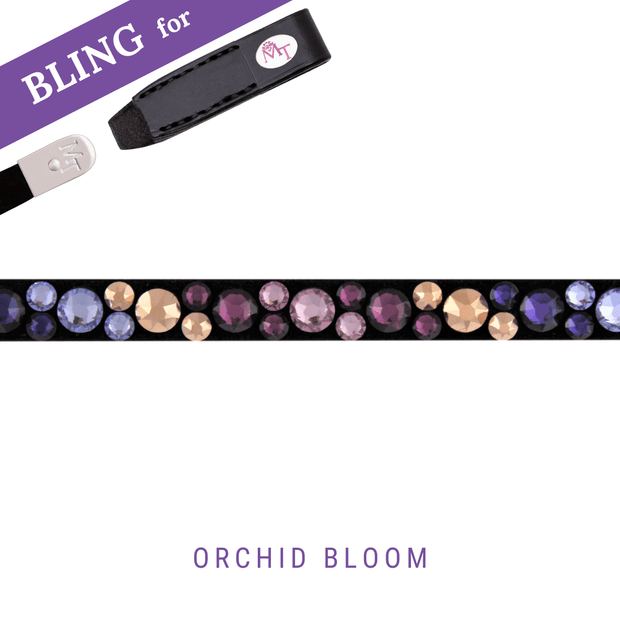 Orchid Bloom Stirnband Bling Classic