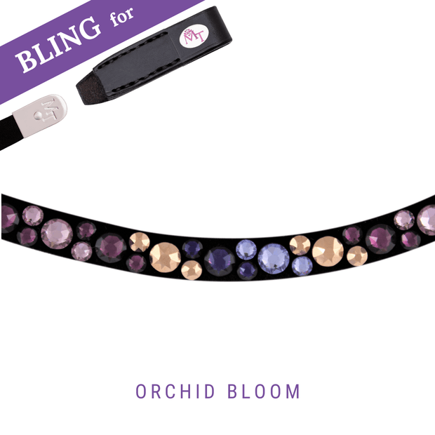 Orchid Bloom Stirnband Bling Swing