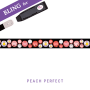 Peach Perfect Stirnband Bling Classic