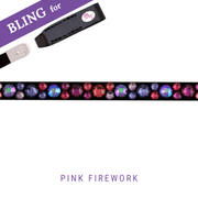 Pink Firework Stirnband Bling Classic