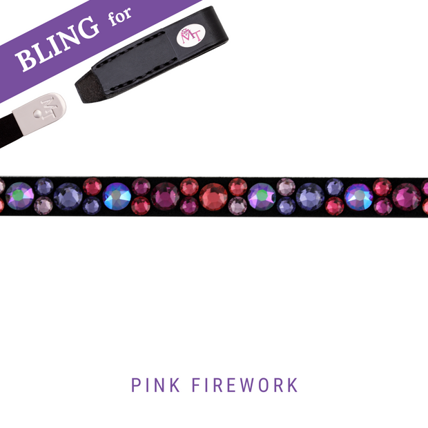 Pink Firework Stirnband Bling Classic