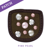 Pink Pearl Reithandschuh Patches