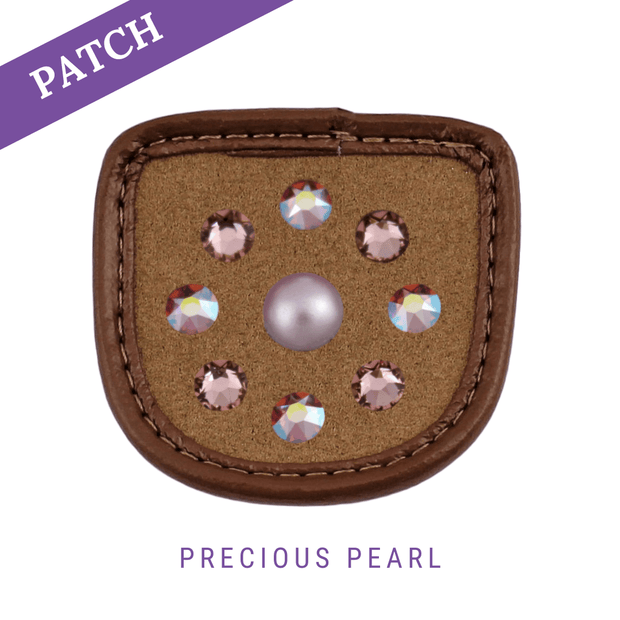 Precious Pearl Reithandschuh Patches