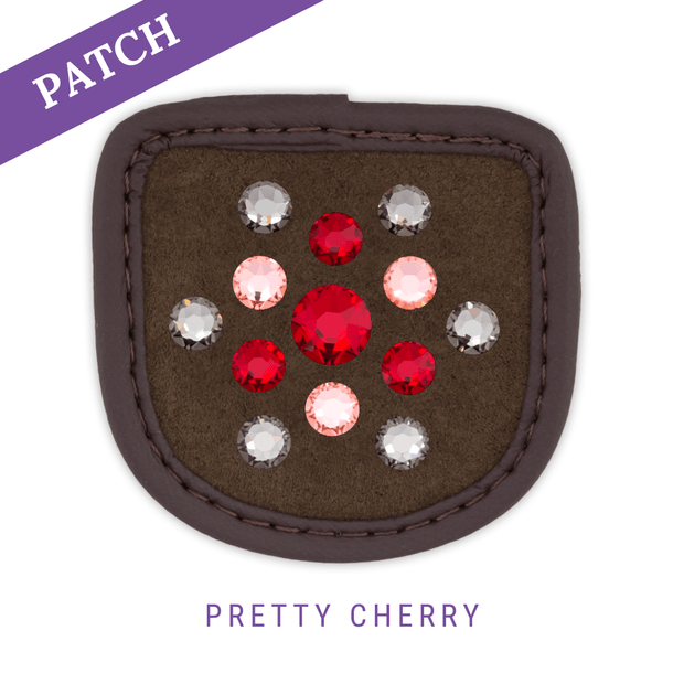 Pretty Cherry by ZauberponyAmy Reithandschuh Patch braun