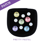 Pretty Pastel Reithandschuh Patches