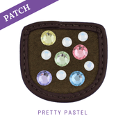 Pretty Pastel Reithandschuh Patches