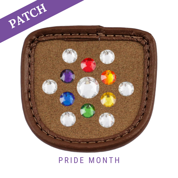 Pride Month Reithandschuh Patch caramel