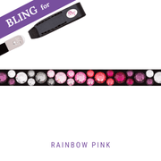 Rainbow Pink Stirnband Bling Classic