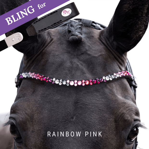 Rainbow Pink Stirnband Bling Swing