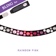 Rainbow Pink Stirnband Bling Swing