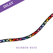 Rainbow Wave by Lia & Alfi Inlay Swing
