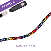 Rainbow Wave by Lia & Alfi Stirnband Bling Swing