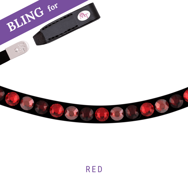 Red Stirnband Bling Swing