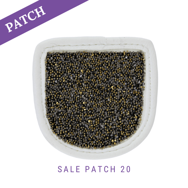 Sale Reithandschuh Patch 20 weiß