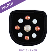 Not Shaken by Cubilox Reithandschuh Patch schwarz