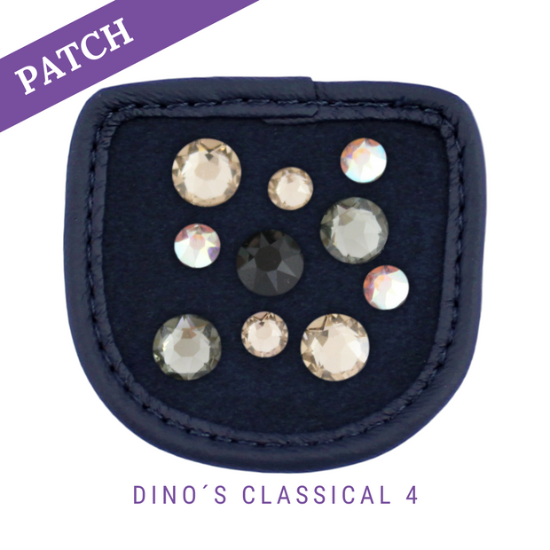 Dino´s Classical 4 Reithandschuh Patches