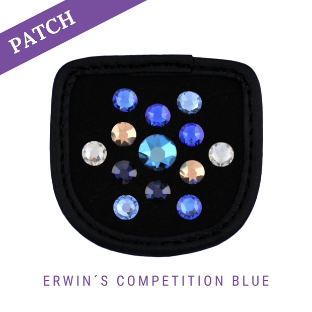 Erwin´s Competition Blue by Lisa Barth Patch schwarz