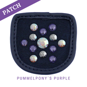 Pummelpony´s Purple Reithandschuh Patches