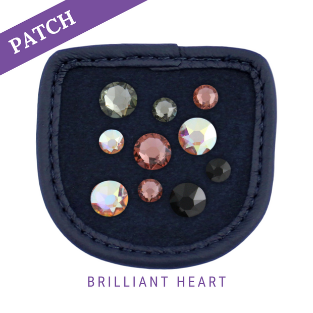 Brilliant Heart Reithandschuh Patches