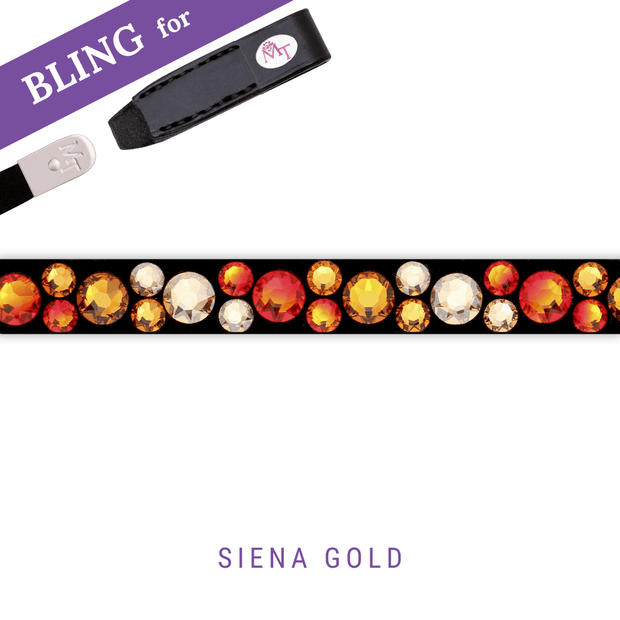 Siena Gold Stirnband Bling Classic