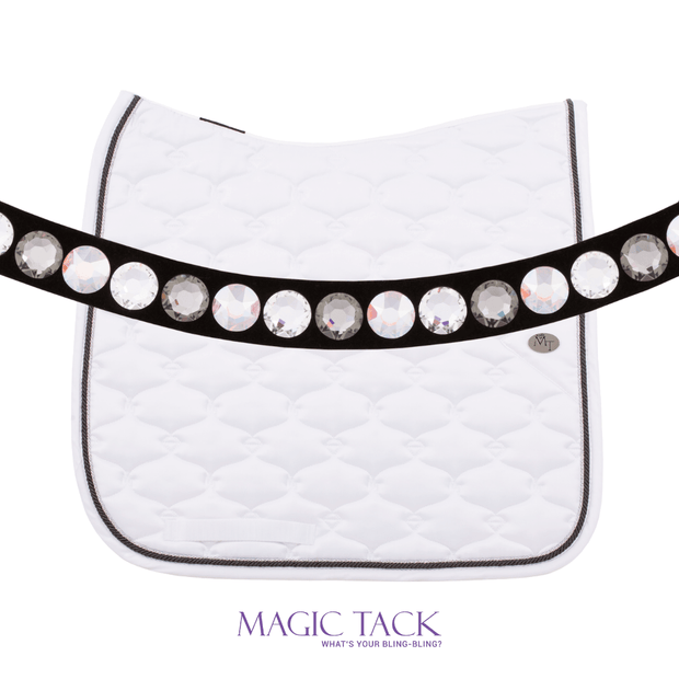 Silver AB Stirnband Bling Swing