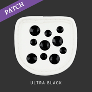 Ultra Black Reithandschuh Patches