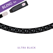 Ultra Black Stirnband Bling Swing