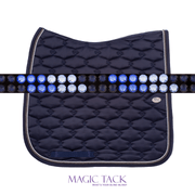 Wave Blue Stirnband Bling Classic