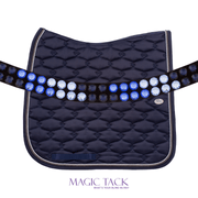 Wave Blue Stirnband Bling Swing