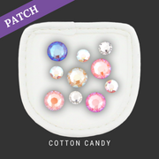 Cotton Candy Reithandschuh Patches