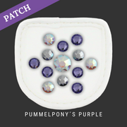 Pummelpony´s Purple Reithandschuh Patches