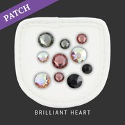 Brilliant Heart Reithandschuh Patches