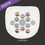 January Reithandschuh Patches