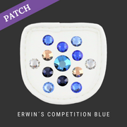 Erwin´s Competition Blue by Lisa Barth Patch weiß
